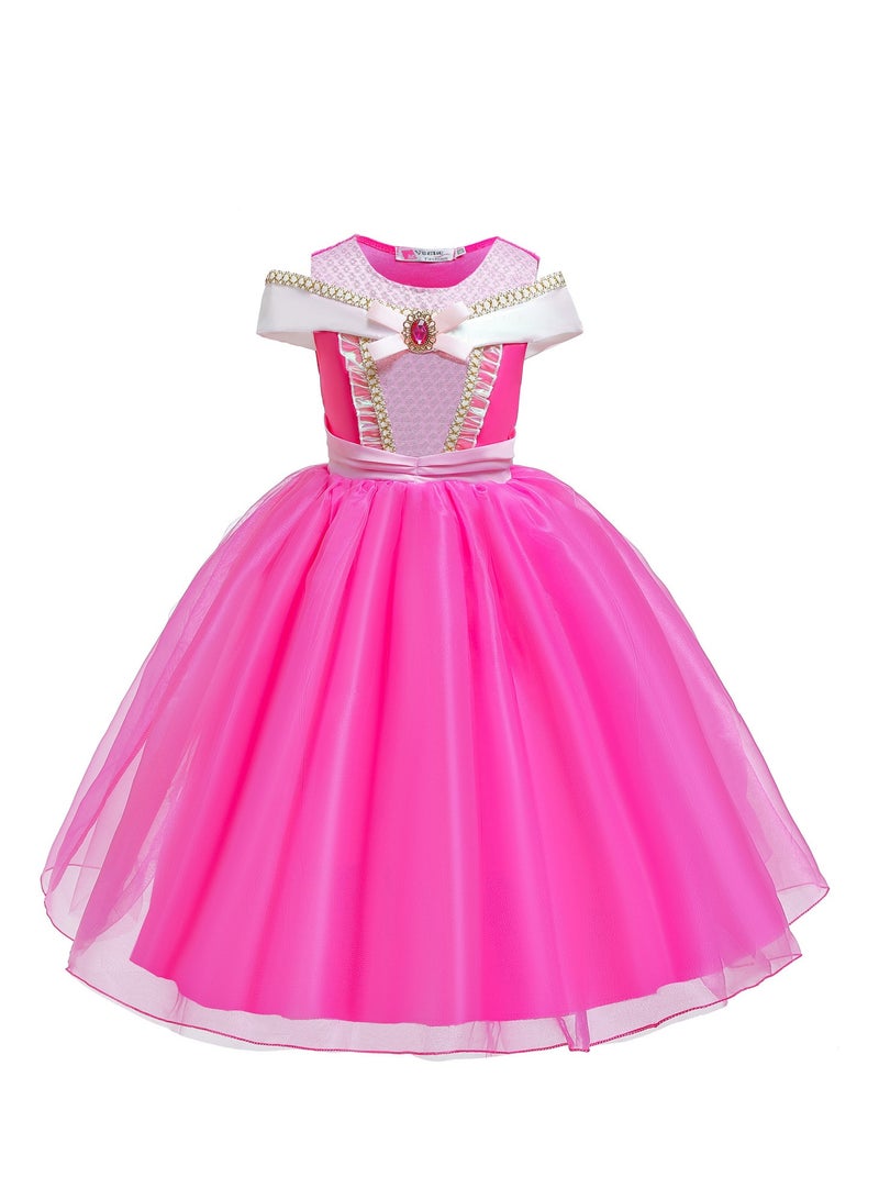 Girls Dress Christmas Princess Cosplay Costume Dresses Girl for Halloween Party - Image 2