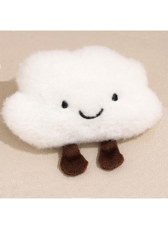 2 قطعة سلاسل مفاتيح سحاب سحاب رومانسية على شكل سحاب دمى محشوة أدوات إكسسوارات حقيبة اليد سيارة إبداعية سلاسل مفاتيح سيارات للنساء والفتيات - Image 5