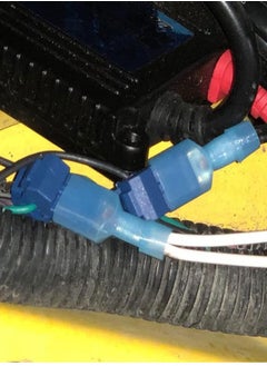 وهاواي 120pcs T-Tap Wire Connectors, Self-Stripping Quick Splice Electrical Wire Terminals, T Taps Self-Stripping Insulated Male Quick Disconnects Spade Terminals Kit for Wiring Automotive  - Image 5