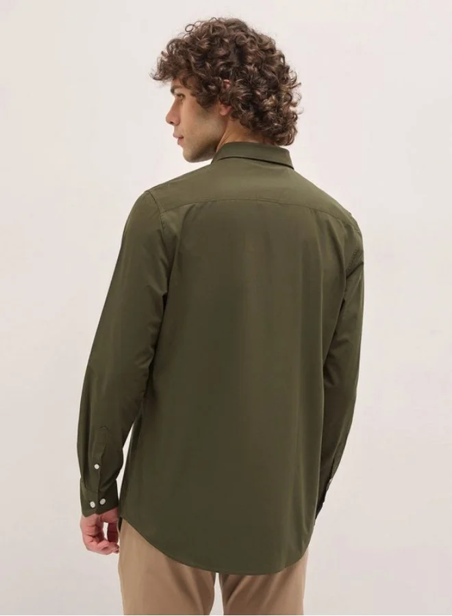 THE BEAR HOUSE  Men's Shirt for Casual and Formal Wear | Classic Button-Down Style for Office, Daily Use, Travel, Events & All-Season Outfits | Versatile & Stylish Wardrobe Essential for Every Occasion for Men | Best Price UAE