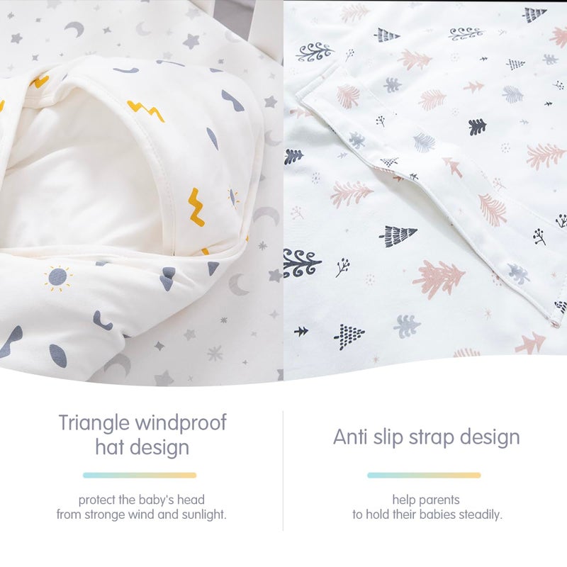 KIDDA Newborn 0-12 Months Baby Swaddle Blanket Multifunctio Boys Girls Cotton Thick Mat Wrap Stroller Sleeping Sacks Infant - Image 5