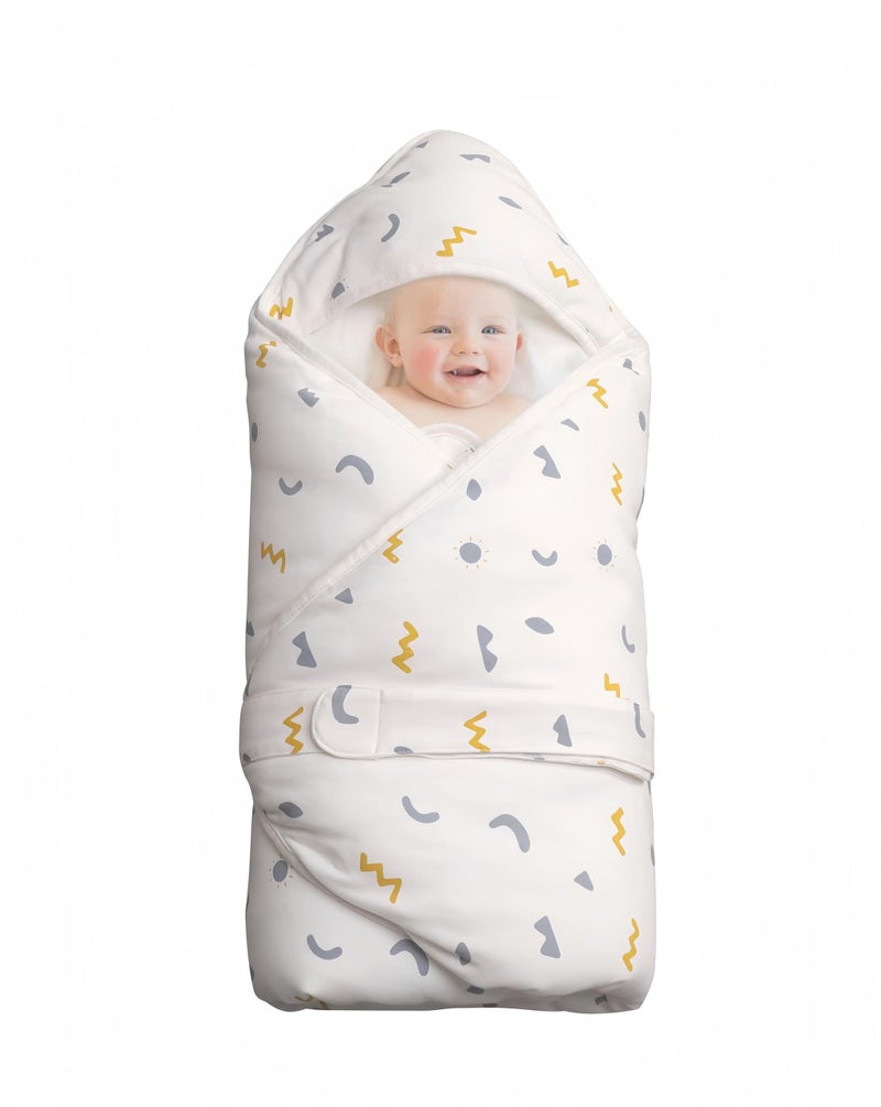 KIDDA Newborn 0-12 Months Baby Swaddle Blanket Multifunctio Boys Girls Cotton Thick Mat Wrap Stroller Sleeping Sacks Infant - Image 1