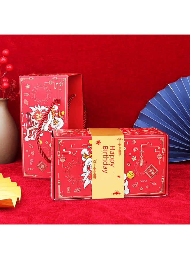 Red Envelope Flying Bounce Box Creative Red Envelope Surprise Happy Birthday Catapult Husband Ritual Explosion Red Envelope - Image 3