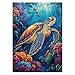 BBOLDIN Sea Turtle Puzzle for Adults 1000 Pieces Colorful Ocean Landscape Jigsaw Puzzle Fish Sea Animal Marine Puzzle - Image 4