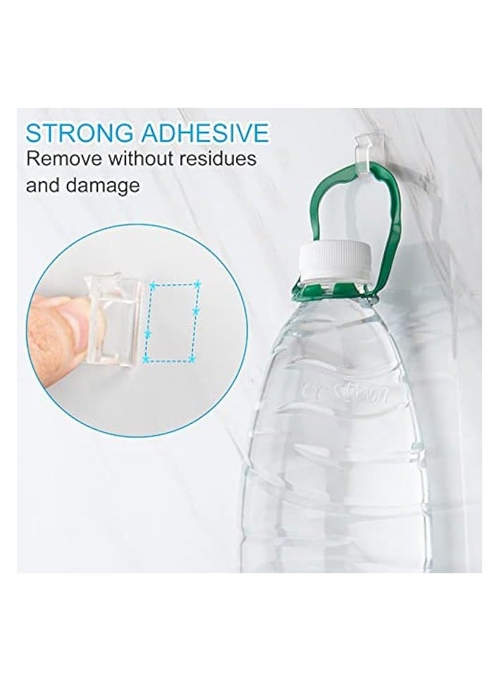 erorex Adhesive Cable Clips Clear (45 PCS, Small), Upgraded Christmas Outdoor Light Clips, Wire Holder Cord Organizer for Cable Management Under Desk - Image 2