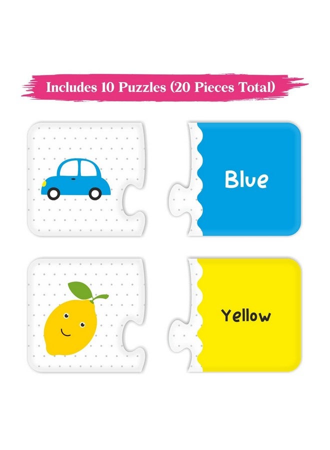 Webby Colours 2 Pieces Learning Pack Jigsaw Puzzle, Montessori Early Educational Pre School Puzzle Toys For 3+ Years Kid - Image 2