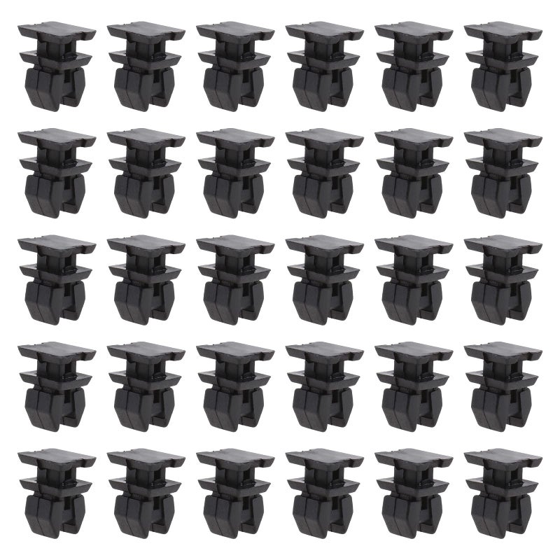 Generic eMagTech 30x Car Boot Sill Cover Strip Clips Compatible with Mercedes-Benz SLK W170 W17 CLK W208 W209 SL W230 S W220 W140 Vaneo W414 CLS W219 Door Pannel Clips Trim Mountings A1249900792 - Image 1