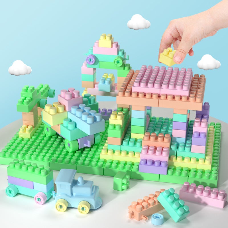 Large Particle Building Block Parts Accessories Assembled Educational Toys Basic Parts High Brick Compatible With 10,000 Grids Bulk Ouyi Universal - Image 3