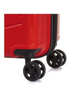 KAMILIANT KAMILIANT by AMERICAN TOURISTER KAM Triprism 3PCS SET hardside Luggage sets with Spinner wheels - Cabin,Medium,Large - RED  - Image 4