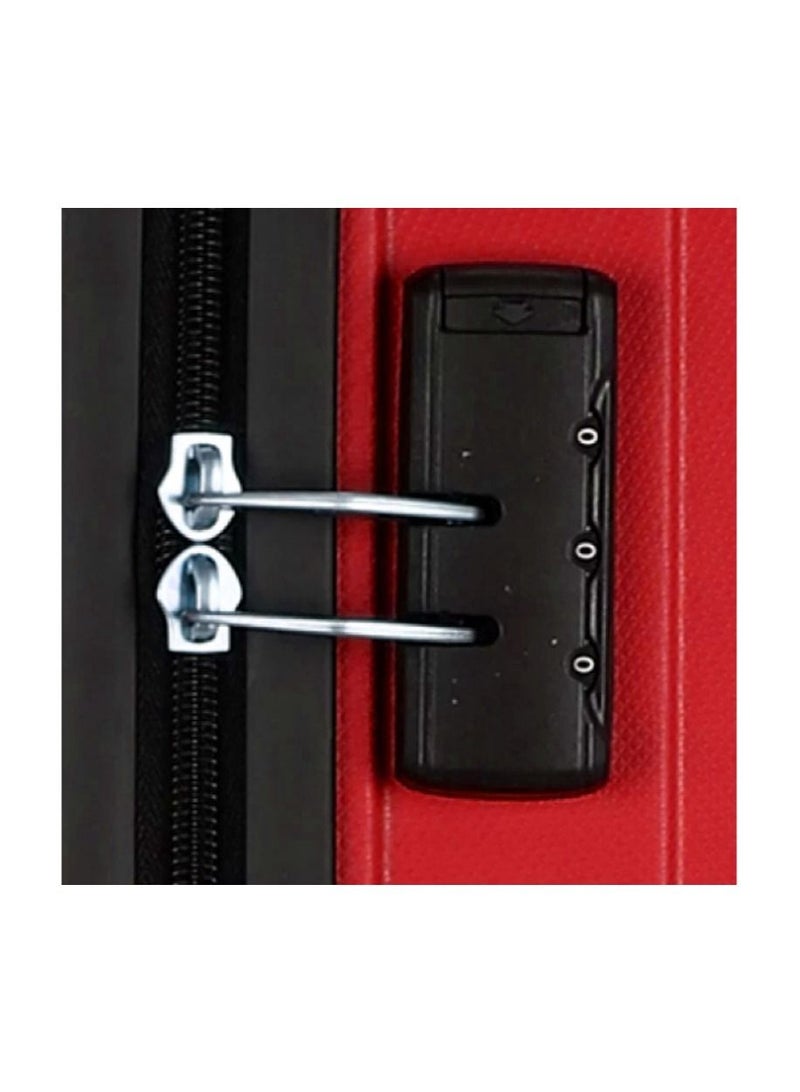 KAMILIANT by AMERICAN TOURISTER KAM Triprism 3PCS SET hardside Luggage sets with Spinner wheels - Cabin,Medium,Large - RED - Image 5