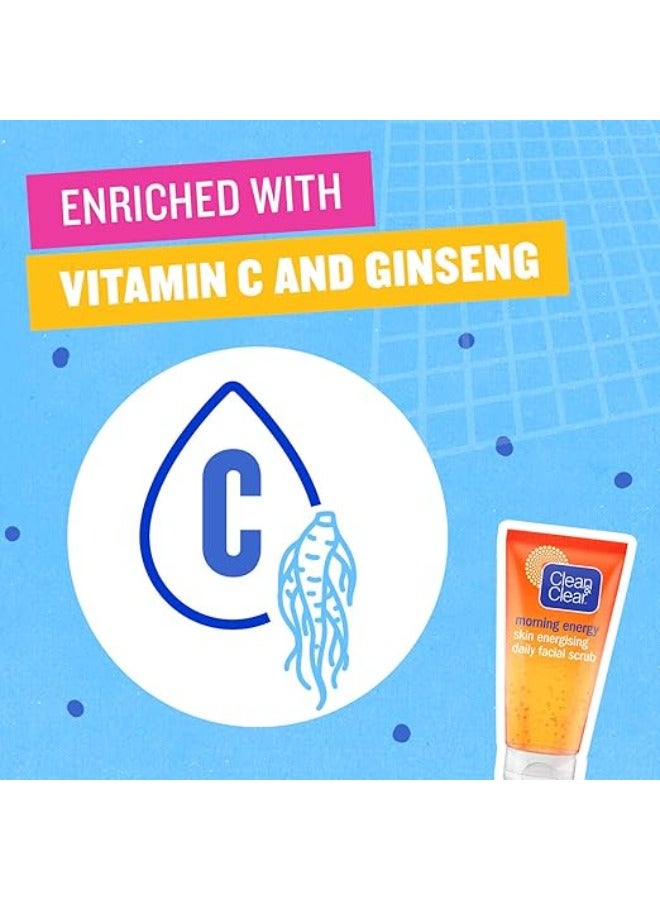 Clean & Clear Morning Energy Daily Facial Scrub 150 Ml - Image 5
