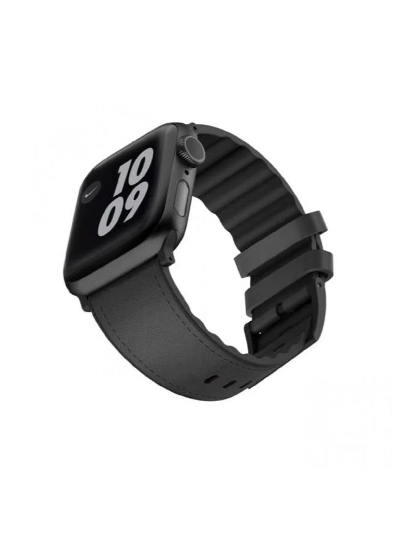 فيفا مدريد سوار جلدي لساعة أبل مقاس 42/44/45 مم - فيفا مدريد - Image 1