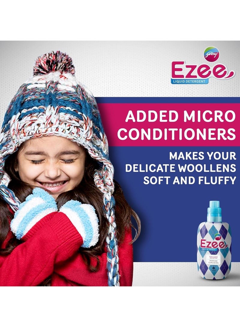 إزي منظف سائل Godrej Ezee - ملابس الشتاء من الشيفون والحرير (500 جرام) - Image 2