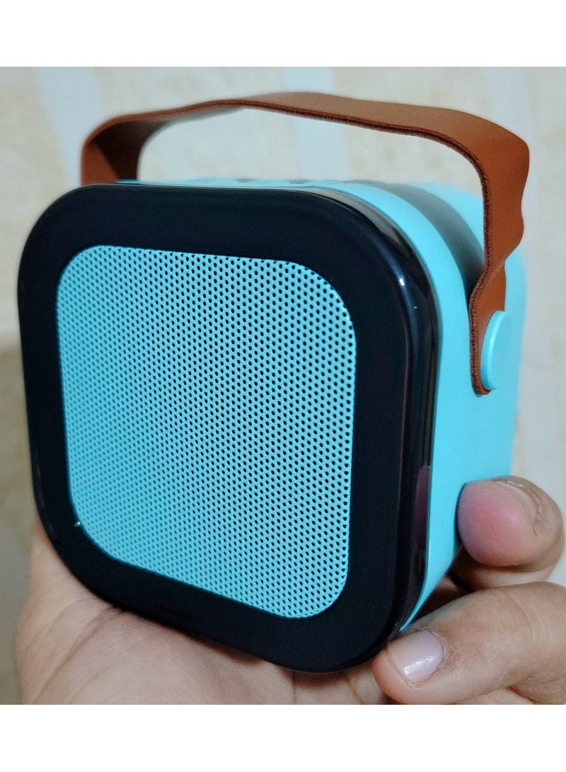 Enjoy powerful sound anywhere, anytime! AN-12 portable speaker gives you crystal clear sound and an unparalleled entertainment experience. Equipped with multiple options: TF card, USB, and built-in lighting for a fun atmosphere. Light, practical, and rechargeable – your perfect companion wherever you go - Image 1