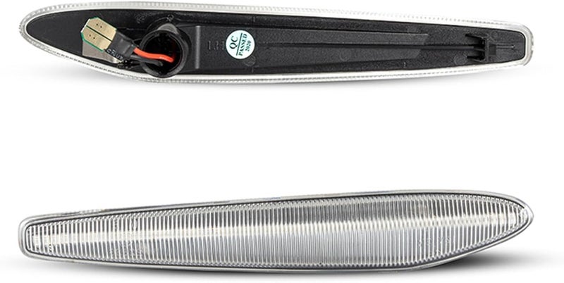 QASULER Dynamic Amber Side Marker Turn Signal Lights - Image 2