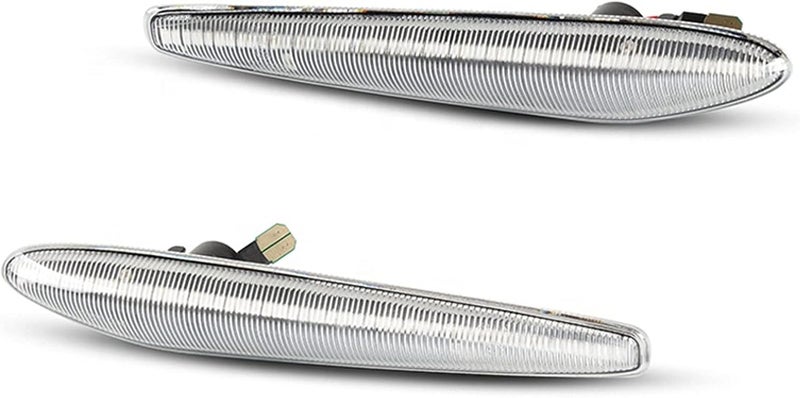 QASULER Dynamic Amber Side Marker Turn Signal Lights - Image 1