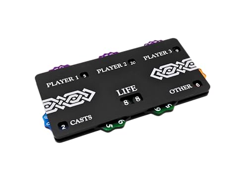 Futhark Commander Life Tracker for MTG Acrylic Dial Counter with Durable Magnetic Design MTG Accessory for EDH Commander Compatible with Magic The Gathering and Other TCG Trading Card Games - Image 1