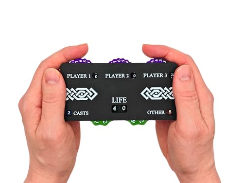 Futhark Commander Life Tracker for MTG Acrylic Dial Counter with Durable Magnetic Design MTG Accessory for EDH Commander Compatible with Magic The Gathering and Other TCG Trading Card Games - Image 5