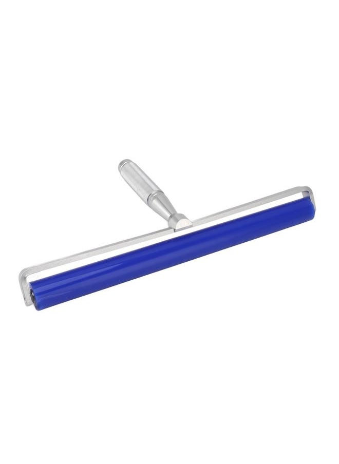 NIBEMINENT Silicone Screen Film Roller Blue Iron Bearing Anti Static High Resilience Silicone Manual Roller for Screen 14in  - Image 2
