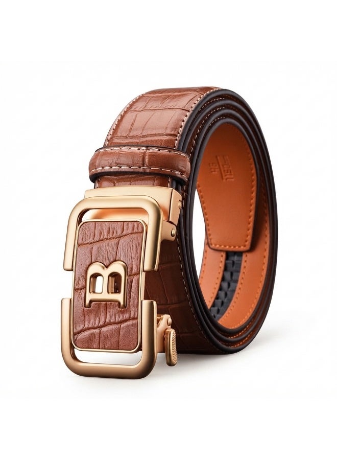 Bolo Men's imported classic genuine leather belt - Image 4