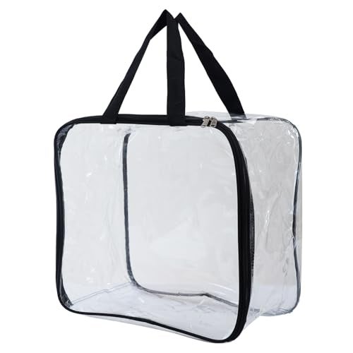 COMFORT WEAVE Clear Transparent Storage Bags for Clothes Blanket & Comforters - Pack of 4 - Image 5