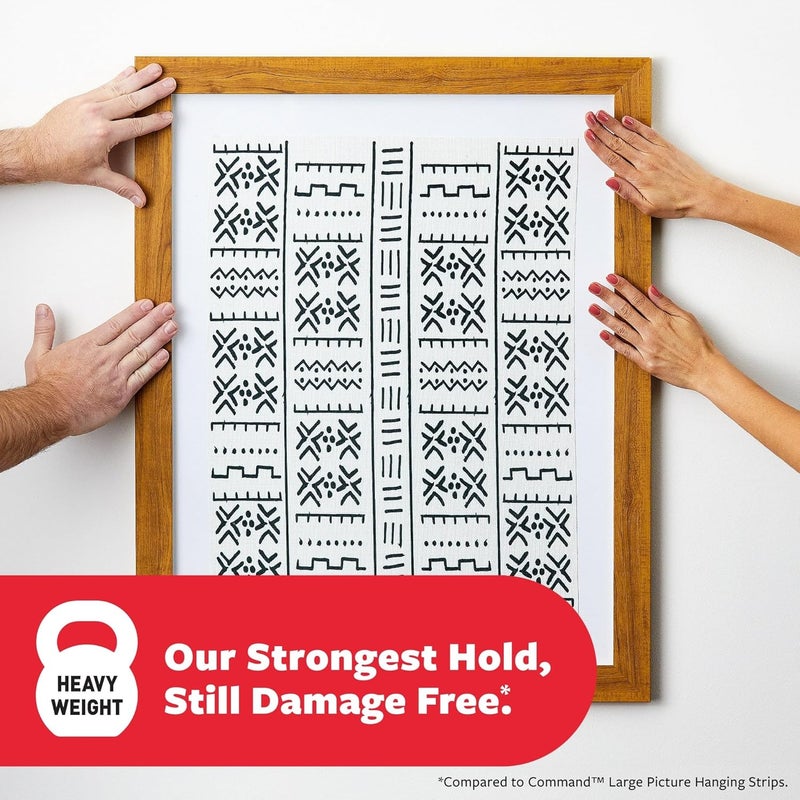 Command X-Large Picture Hanging Strips - Black - Image 3