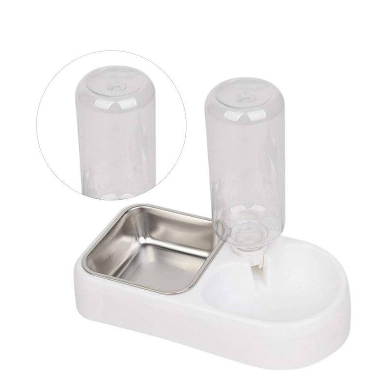 Automatic Pet Water Dispenser Bowl For Dogs And Cats High Density Design White - Image 2