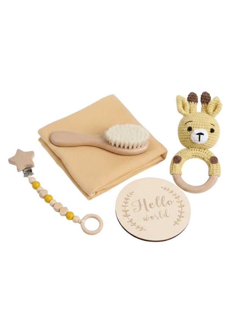 Bambimici – Multi-Purpose Baby Gift Box - Girrafe Set O - Image 2
