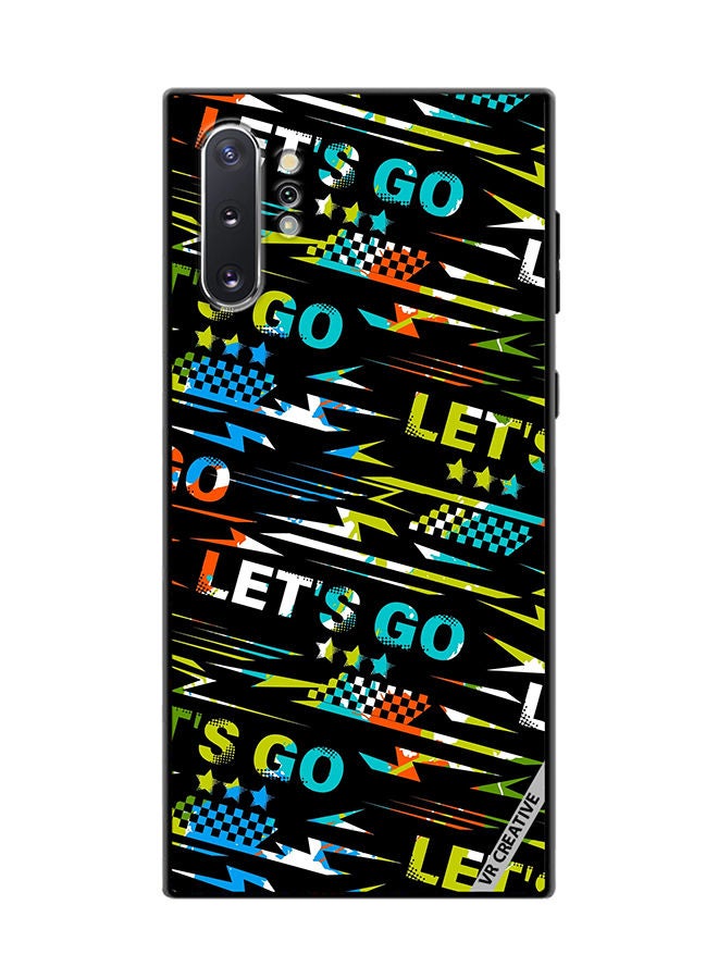 VR CREATIVE Protective Case Cover For Samsung Galaxy Note10 Plus 5G Abstract Seamless Grunge Pattern For Boy Design Multicolour - Image 1