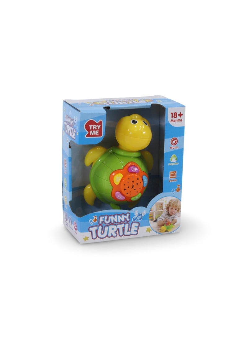 Funny Turtle with (Light & Sound) - Image 1