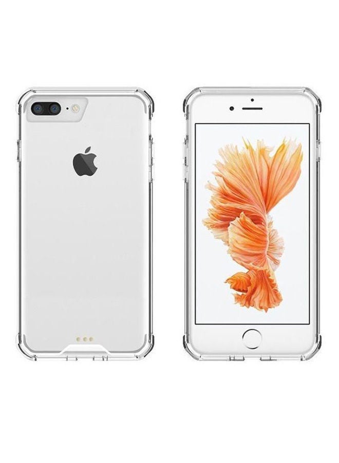 NIBEMINENT Hard Case Cover For Apple iPhone 8 Plus/Apple 7 Plus Clear  - Image 1