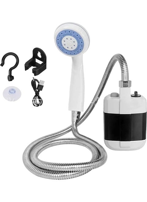 Portable Rechargeable Portable Shower Set (Pump - Hose - Shower Head)