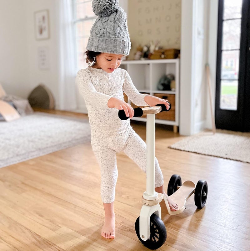Kinderfeets White Scooter for Kids - Image 5
