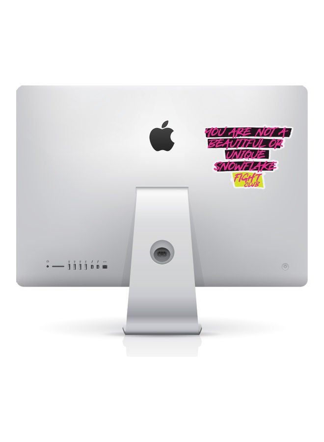 RKN Unique Snowflake Quote Fight Club Sticker - Image 2