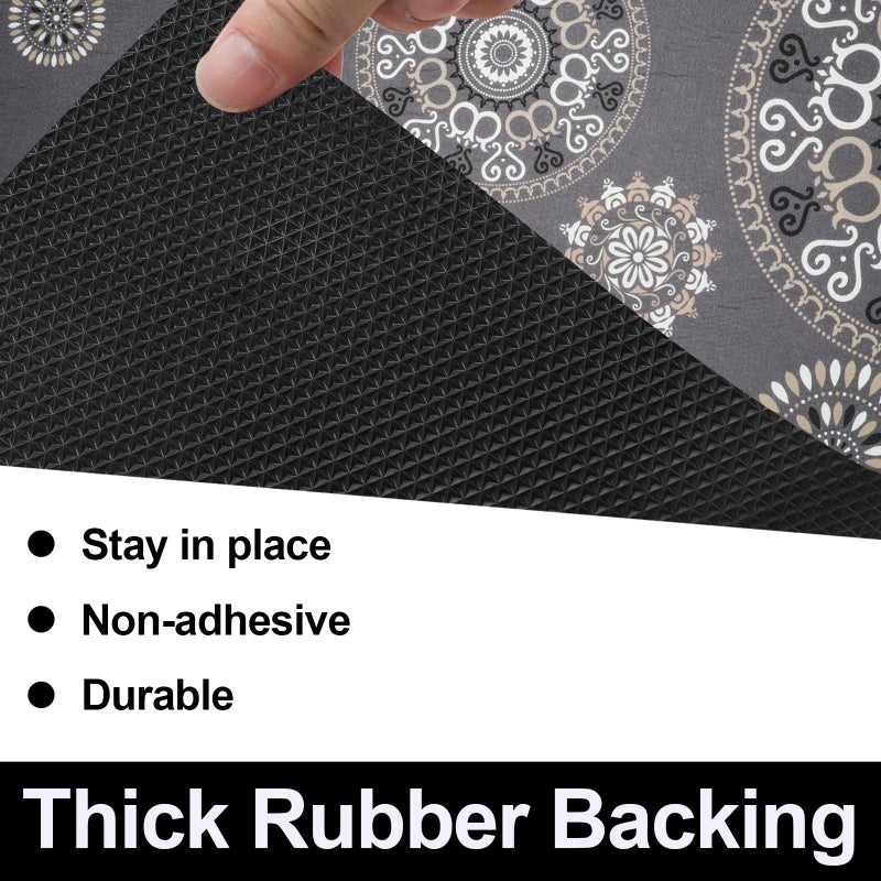 AiBOB Waterproof Under Sink Mat, Absorbent Quick Dry Sink Liners Protect Cabinets, Durable Shelf Liners, Slip Resistant and Non-Adhesive, 24X36, Multi - Image 3