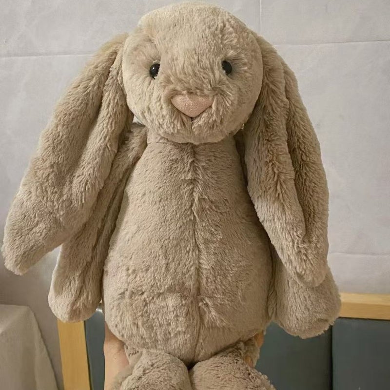 Shy Bunny Plush Toy - Long Ear Rabbit Stuffed Animal - Image 3