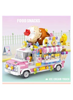 593-Pieces of Mini Cartoon Car Creative Model Puzzle Assembled Building Block Toy Lce Cream Truck Modeling Classic Creative Children's Building Toys - pzsku/Z800283DE41CF61C340C6Z/45/_/1684229148/11f545aa-de57-4537-add4-a78649468cfc