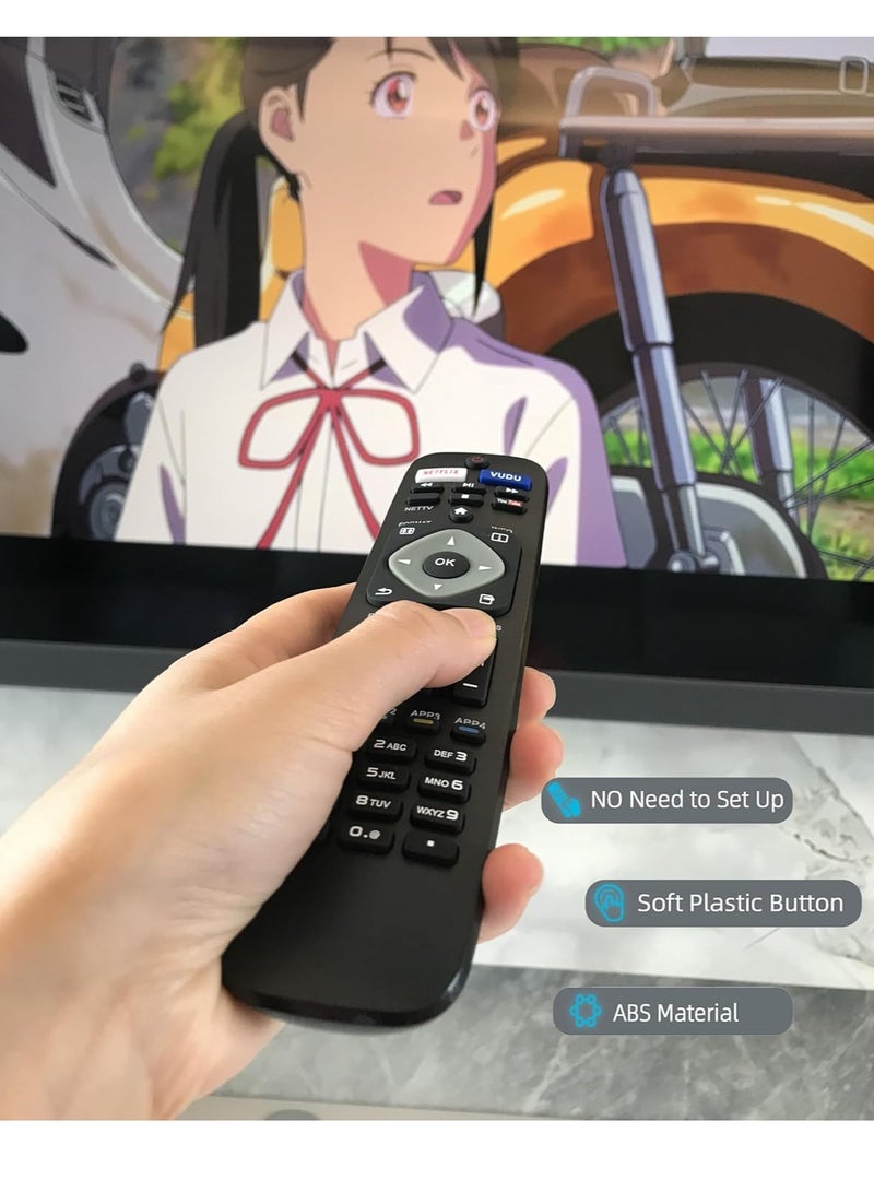 ELTRAZONE New Replacement Remote Control for Philips 55PFL5703/F7 50PFL6902/F7 50PFL6602/F7 50PFL5601/F7B 50PFL4901/F7B 55PFL4901 55PFL4901/F7 58PFL4909/F7 65PFL4909 / F7 Smart TV with battery - Image 5