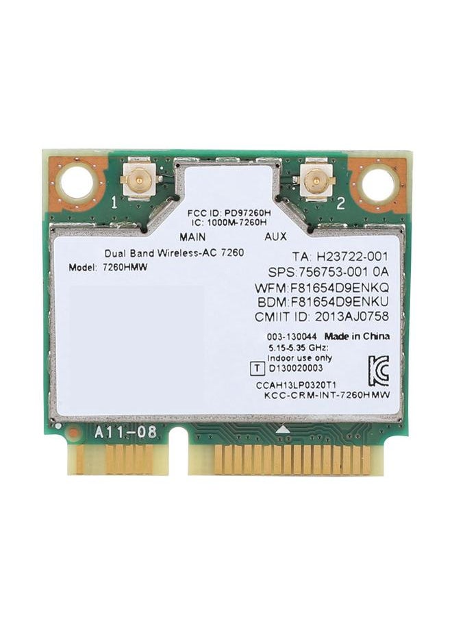 Thoraya - for Intel 7260AC 7260HMW Dual Band 1.73G Bluetooth 5.0 Network Card With 2PCS 5DBi Antenna - Image 1