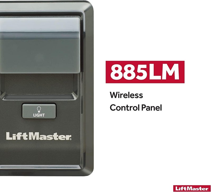 LiftMaster 885LM LiftMaster Chamberlain LiftMaster Garage Door Wall Control Security20 - Image 2