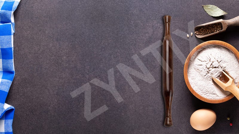 Zyntix Chapati Roller Wooden Rolling Pin for Effortless Chapati Making Durable Chapati Maker Wooden Tool Ideal for Flatbreads, Roti, and Pastry Craftsmanship(Rosewood) - Image 2