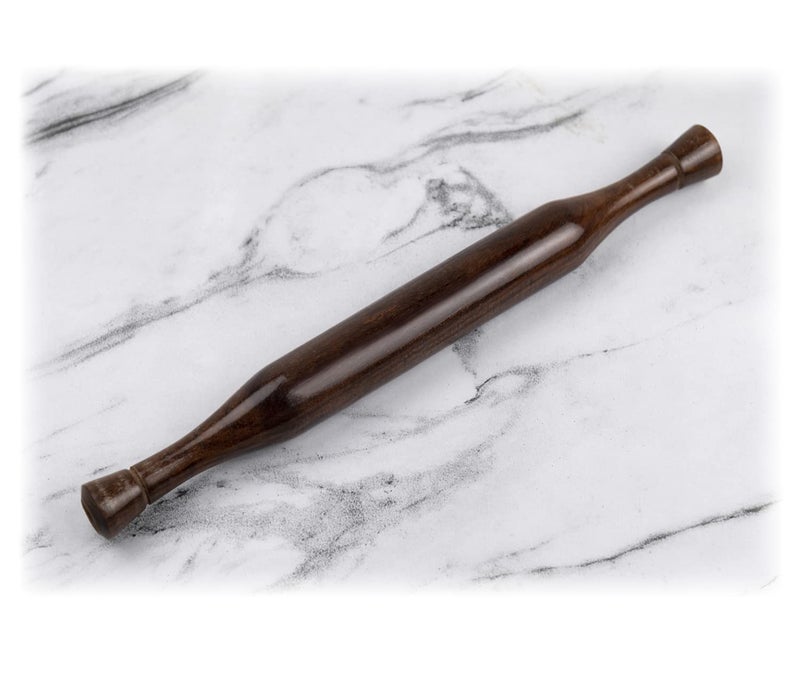 Zyntix Chapati Roller Wooden Rolling Pin for Effortless Chapati Making Durable Chapati Maker Wooden Tool Ideal for Flatbreads, Roti, and Pastry Craftsmanship(Rosewood) - Image 1