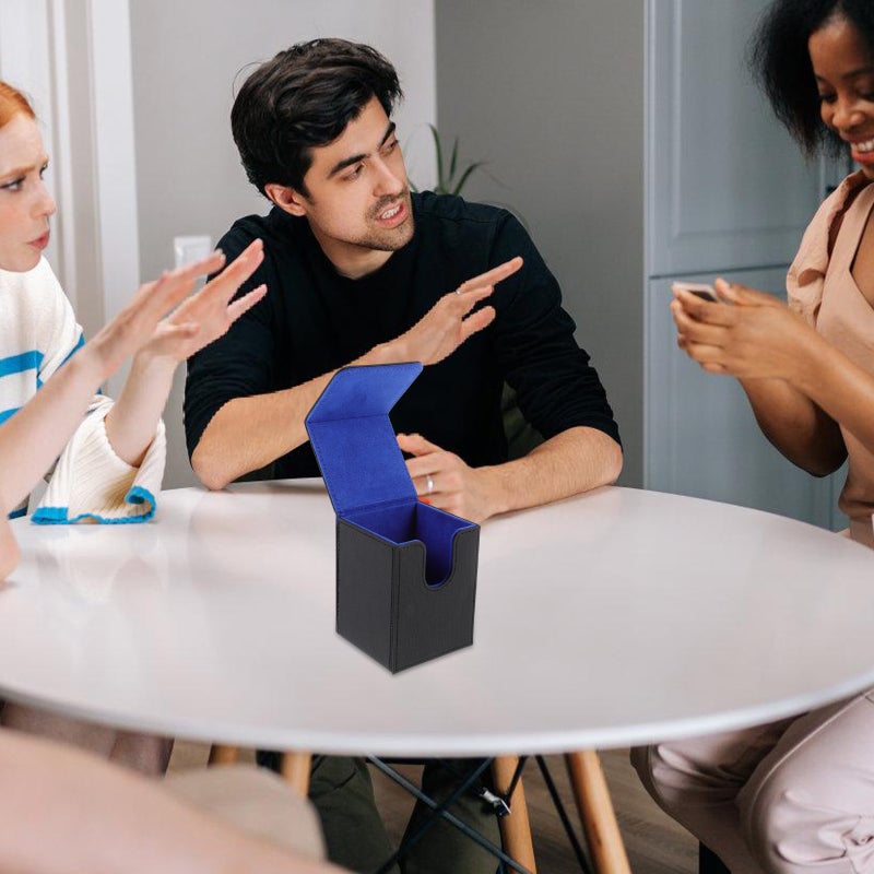 🧸 صندوق بطاقات بتصميم أنيق وحواف ناعمة لتنظيم بطاقات الألعاب - Image 4