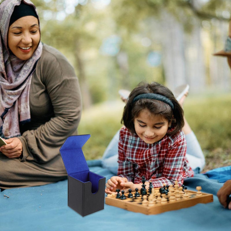 🧸 صندوق بطاقات بتصميم أنيق وحواف ناعمة لتنظيم بطاقات الألعاب - Image 3