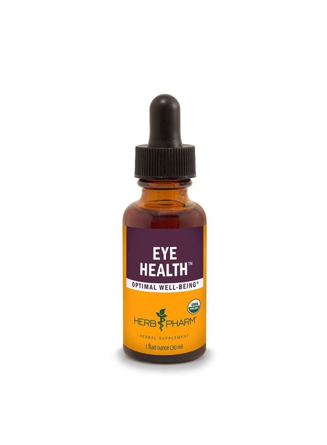 Eye Health Liquid Herbal Formula with Bilberry and Goji Liquid Extracts - 1 Ounce