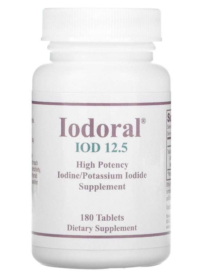 Optimox Iodoral IOD 12.5 180 Tablets