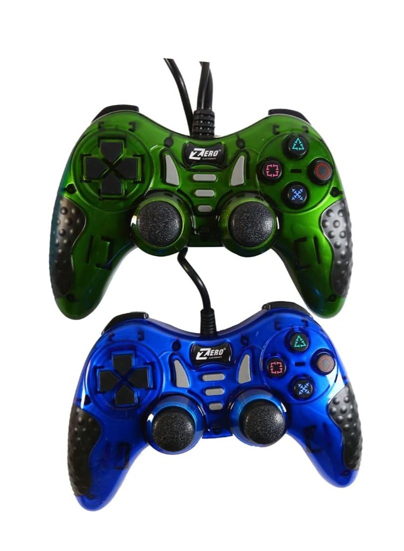 Zero Zero Gamepad Turbo Double Joystick Usb zr-6001 Z80030D0ABD86D9C3D083Z