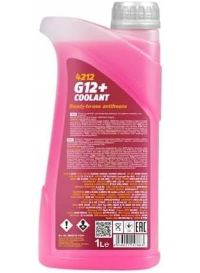 MANNOL 4212 G12+ Ready-to-use Coolant Antifreeze - Image 2