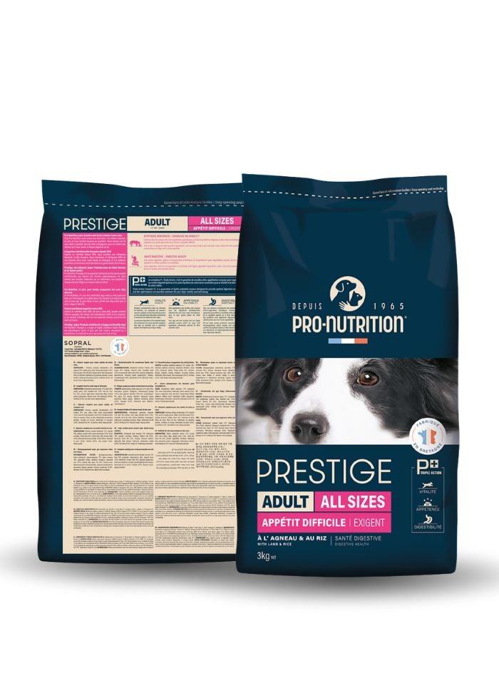 Pro Nutrition Prestige Dog Adult All Size Exigent Digestive Health-3kg