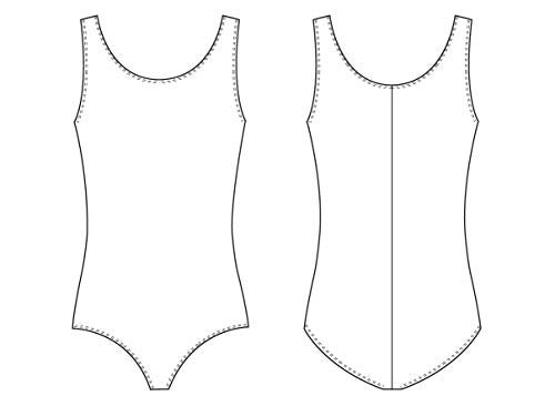 Bloch Dance Girls Dynamic Microlux Tank Leotard, Light Pink, 14 - Image 3